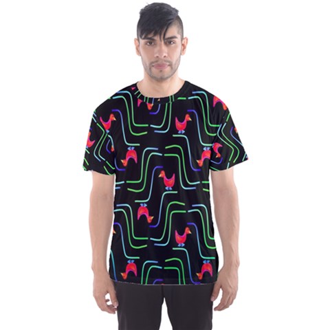 Computer Graphics Webmaster Novelty Pattern Men s Sport Mesh Tee by Nexatart