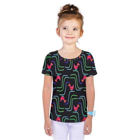 Computer Graphics Webmaster Novelty Pattern Kids  One Piece Tee by Nexatart