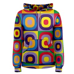 Kandinsky Circles Women s Pullover Hoodie by Nexatart