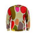 Pattern Design Abstract Shapes Kids  Sweatshirt View1