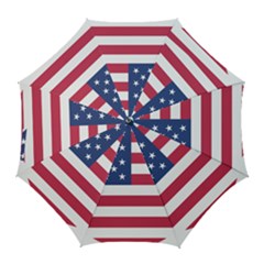 American Flag Golf Umbrellas