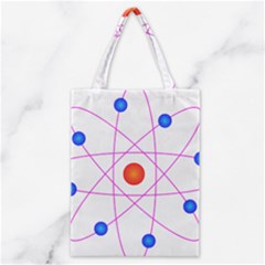 Atom Model Vector Clipart Classic Tote Bag by Nexatart