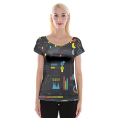 Graphic Table Symbol Vector Chart Women s Cap Sleeve Top by Nexatart