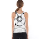 Car Wheel Chrome Rim Tank Top View2