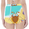 Animal Nature Cartoon Bug Insect High-Waisted Bikini Bottoms View2