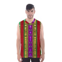 A Gift From The Rainbow In The Sky Men s Basketball Tank Top by pepitasart