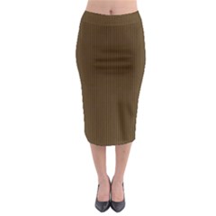 Gold Texture Midi Pencil Skirt by Valentinaart