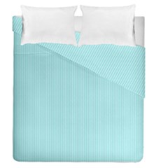 Light Blue Texture Duvet Cover Double Side (queen Size)