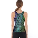 Abstract Background Rainbow Metal Tank Top View2