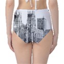 York Cathedral Vector Clipart High-Waist Bikini Bottoms View2