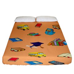 School Rocks! Fitted Sheet (california King Size)