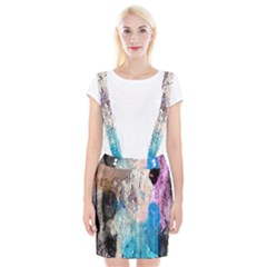 Peelingpaint Suspender Skirt