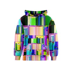 Glitch Art Abstract Kids  Pullover Hoodie by Nexatart