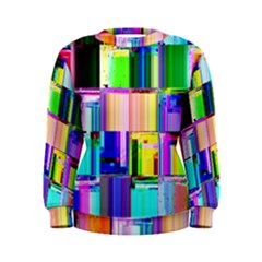 Glitch Art Abstract Women s Sweatshirt by Nexatart