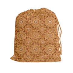 Intricate Modern Baroque Seamless Pattern Drawstring Pouches (xxl)