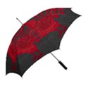 Red fire chicken year Straight Umbrellas View2