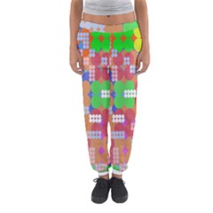 Abstract Polka Dot Pattern Women s Jogger Sweatpants by Nexatart