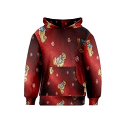 Background Fabric Kids  Pullover Hoodie by Nexatart