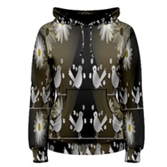 Daisy Bird  Women s Pullover Hoodie by Nexatart