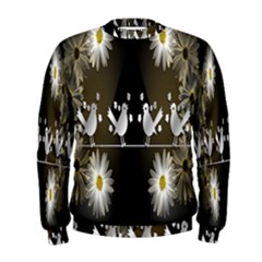 Daisy Bird  Men s Sweatshirt by Nexatart