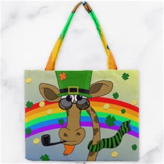 Irish Giraffe Mini Tote Bag by Valentinaart