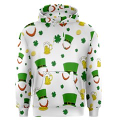 St  Patrick s Day Pattern Men s Pullover Hoodie by Valentinaart