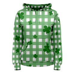 Clover Pattern Women s Pullover Hoodie