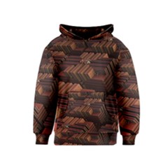 Fractal 3d Render Futuristic Kids  Pullover Hoodie