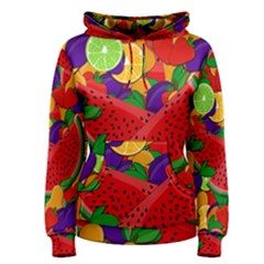 Summer Fruits Women s Pullover Hoodie by Valentinaart