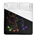 Colorful earphones Duvet Cover (Full/ Double Size) View1