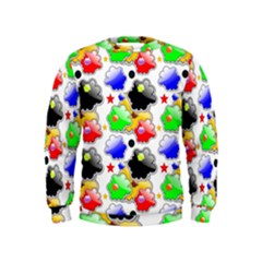 Pattern Background Wallpaper Design Kids  Sweatshirt