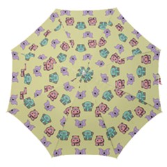 Animals Pastel Children Colorful Straight Umbrellas by Amaryn4rt