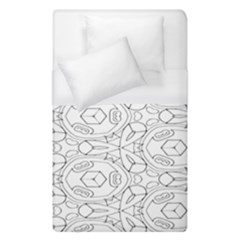 Pattern Silly Coloring Page Cool Duvet Cover (single Size) by Amaryn4rt