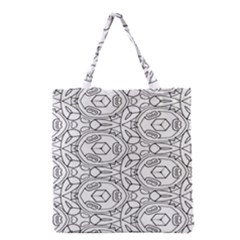 Pattern Silly Coloring Page Cool Grocery Tote Bag by Amaryn4rt