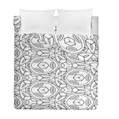 Pattern Silly Coloring Page Cool Duvet Cover Double Side (full/ Double Size) by Amaryn4rt