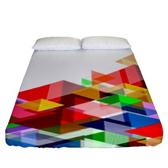 Graphics Cover Gradient Elements Fitted Sheet (california King Size) by Amaryn4rt