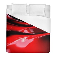 Red Fractal Mathematics Abstract Duvet Cover (full/ Double Size)