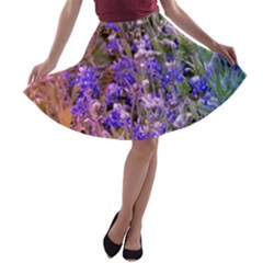 Spring Garden A-line Skater Skirt by CreatedByMeVictoriaB