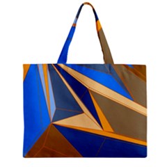 Abstract Background Pattern Zipper Mini Tote Bag