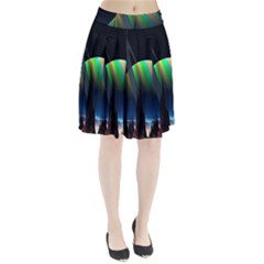 Planets In Space Stars Pleated Skirt