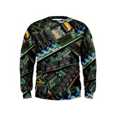 Computer Ram Tech Kids  Sweatshirt by Amaryn4rt