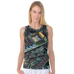 Computer Ram Tech Women s Basketball Tank Top by Amaryn4rt