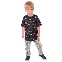 Black Stars Kids  Raglan Tee