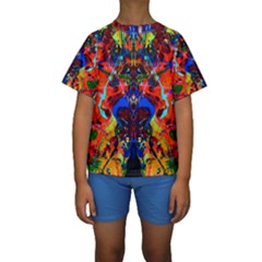 Breath Of Life Kids  Short Sleeve Swimwear by AlmightyPsyche