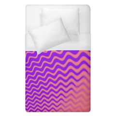 Pink And Purple Duvet Cover (single Size)