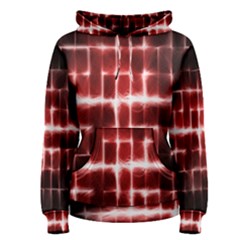 Electric Lines Pattern Women s Pullover Hoodie by Simbadda