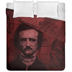 Edgar Allan Poe  Duvet Cover Double Side (california King Size)