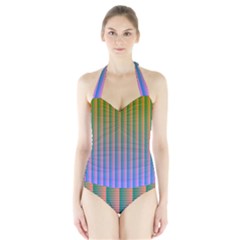 Hald Identity Halter Swimsuit