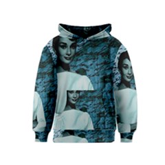 Audrey Hepburn Kids  Pullover Hoodie by Valentinaart