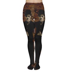 Charlie Chaplin  Women s Tights by Valentinaart